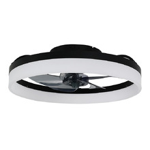 Tron 46cm DC Low Profile Ceiling Fan with LED Light